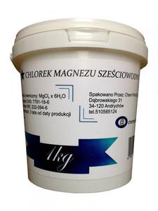 Czysty Chlorek Magnezu szeciowodny 1kg - 2825989748