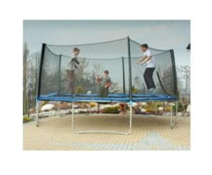 TOTAL SPORT TRAMPOLINA Z SIATK 457CM 15FT - 2859237441