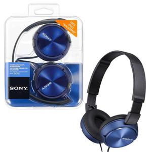 Suchawki stereo Sony MDR-ZX310 Niebieskie SKLEP 24H D FVAT23% - 2859238637