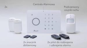 ALARM LARK SECURITY GSM ZESTAW! HIT 24H SKLEP D - 2859237472