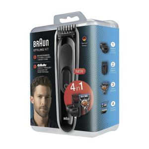 Trymer 4w1 Braun SK3000 + Gillette Fusion Proglide - 2870706994