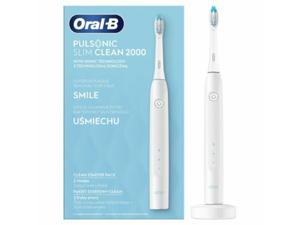 Szczoteczka elektryczna Oral-B Pulsonic Slim Clean 2000 White 80336259 - 2872328907