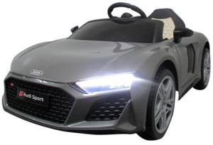 AUDI R8 Sport Szary Auto na akumulator EVA Skra pilot - 2872877958