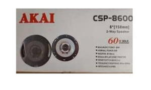 GONIKI SAMOCHODOWE AKAI CSP-8600 60W 158mm - 2859237617