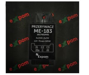 Przerywacz kierunkowskazw ME94. 83355934. PKJ-95 MF3/MF4/C-330M/C-385 EXPOM KWIDZYN EU [1617401M91EX] - 2868628663