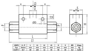 Zawr alternatywny 1/2" przepustowo 70L - 2846800998