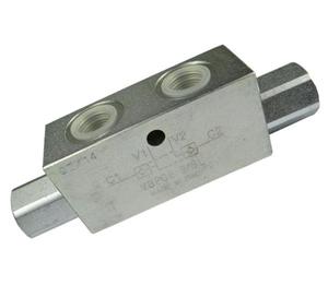 Zawr VBPDE 3/8" - zwrotny bliniaczy, sterowany - 2846801034