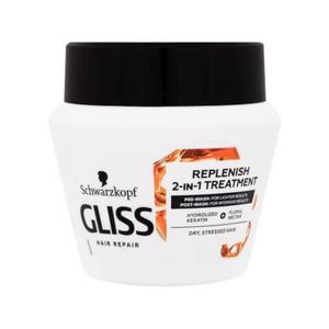 Schwarzkopf Gliss Total Repair 2-in-1 Replenish Treatment maska do wosw 300 ml dla kobiet - 2874896905