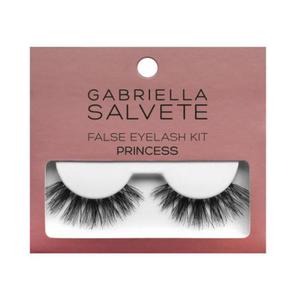 Gabriella Salvete False Eyelash Kit Princess sztuczne rzsy Sztuczne rzsy 1 para + Klej do rzs 1 g dla kobiet - 2866073931