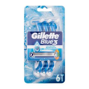 Gillette Blue3 Cool maszynka do golenia jednorazowe maszynki do golenia 6 sztuk dla mczyzn - 2869889369