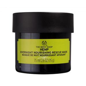 The Body Shop Hemp Overnight Nourishing Rescue Mask maseczka do twarzy 75 ml unisex - 2873596906