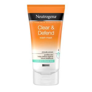 Neutrogena Clear & Defend Wash-Mask maseczka do twarzy 150 ml unisex - 2869471068