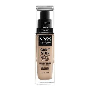 NYX Professional Makeup Can't Stop Won't Stop podkad 30 ml dla kobiet 05 Light - 2871341787