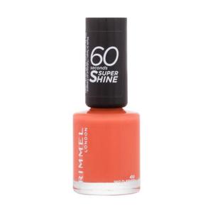 Rimmel London 60 Seconds Super Shine lakier do paznokci 8 ml dla kobiet 410 Wild Spice - 2875875223