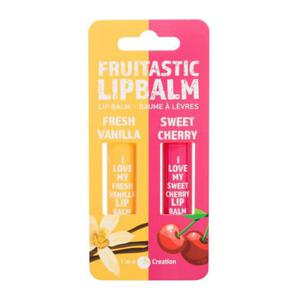 2K Fruitastic balsam do ust Balsam do ust 4,2 g Fresh Vanilla + Balsam do ust 4,2 g Sweet Cherry dla kobiet - 2875315899