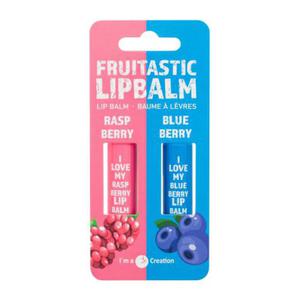 2K Fruitastic balsam do ust Balsam do ust 4,2 g Raspberry + Balsam do ust 4,2 g Blueberry dla kobiet - 2875315901