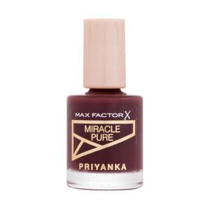 Max Factor Priyanka Miracle Pure lakier do paznokci 12 ml dla kobiet 380 Bold Rosewood - 2872019992