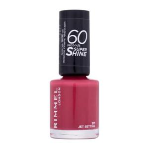 Rimmel London 60 Seconds Super Shine lakier do paznokci 8 ml dla kobiet 271 Jet Setting - 2875875229