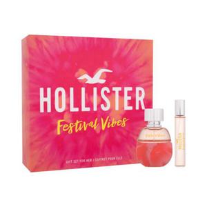 Hollister Festival Vibes zestaw EDP 50 ml + EDP 15 ml dla kobiet - 2873965722