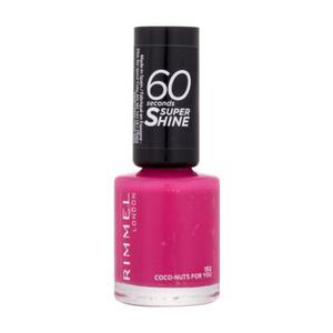 Rimmel London 60 Seconds Super Shine lakier do paznokci 8 ml dla kobiet 152 Coco-Nuts For You - 2875875230