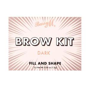 Barry M Brow Kit zestawy i palety do brwi 4,5 g dla kobiet Dark - 2876590137