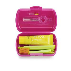 Curaprox Travel Set Red szczoteczka do zbw zestaw - 2874752355