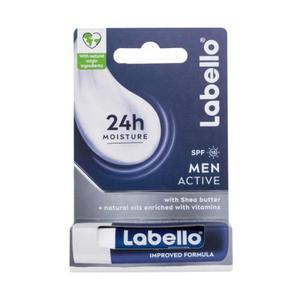 Labello Men Active 24h Moisture Lip Balm SPF15 balsam do ust 4,8 g dla mczyzn - 2877553274
