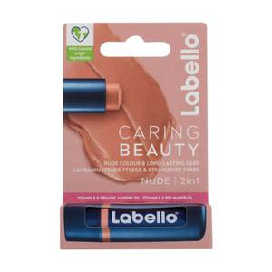 Labello Caring Beauty balsam do ust 4,8 g dla kobiet Nude - 2876591976