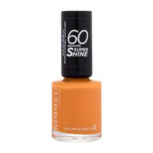 Rimmel London 60 Seconds Super Shine lakier do paznokci 8 ml dla kobiet 151 Tan Lines & Good Times - 2875875237