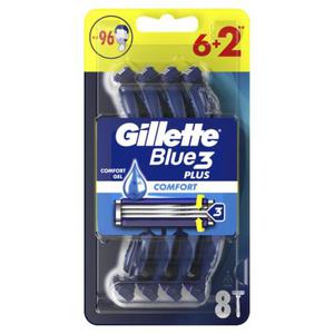 Gillette Blue3 Comfort maszynka do golenia jednorazowe maszynki do golenia 8 sztuk dla mczyzn - 2875875819