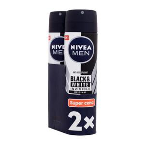 Nivea Men Invisible For Black & White Original antyperspirant antyperspirant 2 x 150 ml dla mczyzn - 2875626531