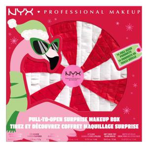 NYX Professional Makeup Fa La La L.A. Land Pull-To-Open Surprise Makeup Box zestaw paczka z niespodziank dla kobiet - 2877553267