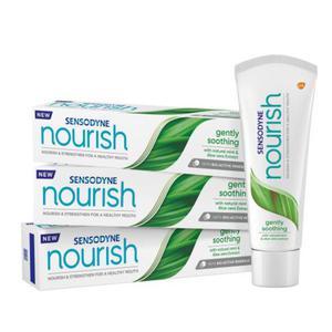 Sensodyne Nourish Gently Soothing Trio pasta do zbw pasta do zbw 3 x 75 ml unisex - 2875982463