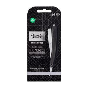 Wilkinson Sword Barbers Style Cut Throat Razor maszynka do golenia maszynka do golenia 1 sztuka + wymienne ostrza 5 sztuk dla mczyzn - 2876097384