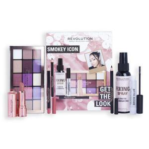 Makeup Revolution London Get The Look Smokey Icon zestaw - 2876298646