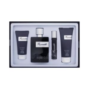 Faconnable Riviera zestaw woda perfumowana 90 ml + woda perfumowana 20 ml + el pod prysznic 90 ml + el pod prysznic 50 ml dla mczyzn - 2877552685