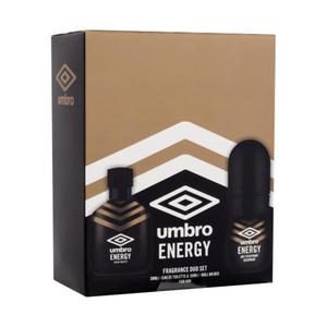 UMBRO Energy zestaw Uszkodzone pudeko woda toaletowa 30 ml + antyperspirant 50 ml dla mczyzn - 2877438987