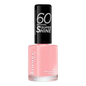 Rimmel London 60 Seconds Super Shine lakier do paznokci 8 ml dla kobiet 262 Ring A Ring ORoses - 2875875216