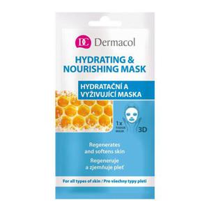 Dermacol Hydrating & Nourishing Mask maseczka do twarzy 15 ml dla kobiet