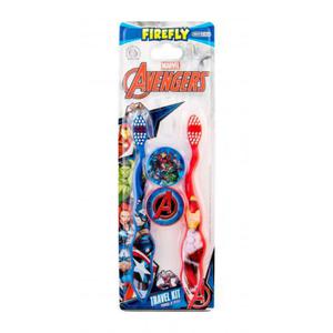 Marvel Avengers Toothbrush zestaw Szczoteczka do zbw 2 szt + Pudeko 2 szt dla dzieci - 2876990832