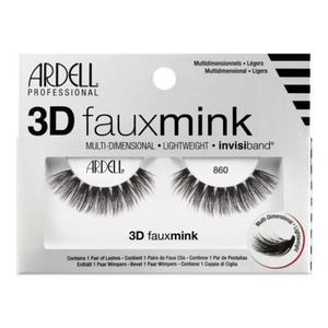 Ardell 3D Faux Mink 860 sztuczne rzsy 1 szt dla kobiet Black - 2877439036