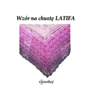 Wzr na chust LATIFA chusta na szydeko schemat - 2865828879