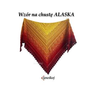 Wzr na chust Alaska chusta na szydeko schemat - 2878233610