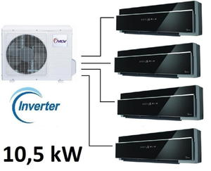 Klimatyzator MultiSplit 4x3,5kW MDV INVERTER M4OC-36HRIN1