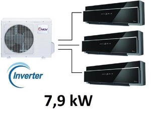 Klimatyzator MultiSplit 3 x 3,5 kW MDV INVERTER M4OC-27HRDN1