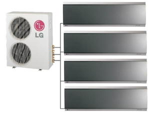 Klimatyzator MultiSplit LG 4x2,1 kW - ARTCOOL MIRROR CC07AWR