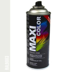 MOTIP MAXI COLOR Lakier RAL 9003 biay poysk 400ml - 2868476041