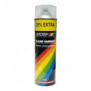 Motip lakier akrylowy spray bezbarwny matowy 500ml. - 2866076691