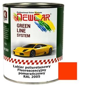 NewCar Lakier poliuretanowy 2K FLUORESCENCYJNY RAL 2005 POMARACZOWY 1L - 2874052057