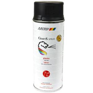 MOTIP CRAFTS lakier do plastików czarny spray 400ml.